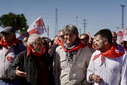 Celebración de la fiesta de Castilla y León en Villalar de los Comuneros.