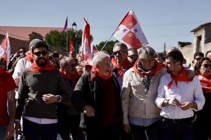Celebración de la fiesta de Castilla y León en Villalar de los Comuneros.