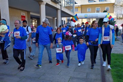 Carrera y marcha inclusivas por el Día de Castilla y León en Ponferrada