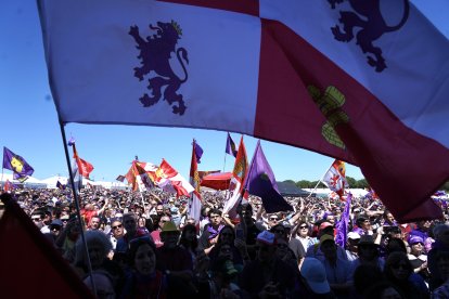 Celebración de la fiesta de Castilla y León en Villalar de los Comuneros.
