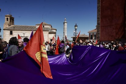 Celebración de la fiesta de Castilla y León en Villalar de los Comuneros.