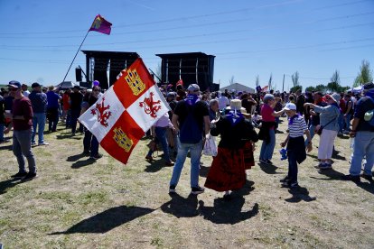 Celebración de la fiesta de Castilla y León en Villalar de los Comuneros.