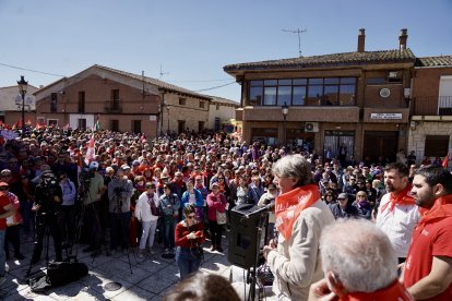 Celebración de la fiesta de Castilla y León en Villalar de los Comuneros.