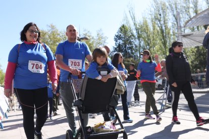 Carrera solidaria con motivo del día de Castilla y León celebrada en Zamora.