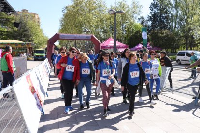 Carrera solidaria con motivo del día de Castilla y León celebrada en Zamora.