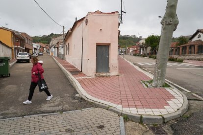 Una calle característica del pueblo.