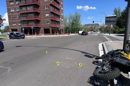 El atropello se producía en avenida Gloria Fuertes de Valladolid.