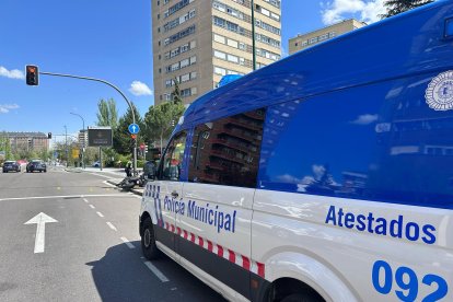 El atropello se producía en avenida Gloria Fuertes de Valladolid.