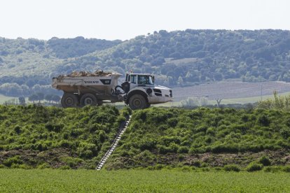 Obras de la Autovía del Duero en Valladolid.