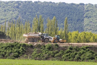 Obras de la Autovía del Duero en Valladolid.