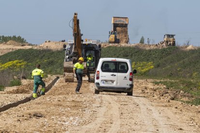 Obras de la Autovía del Duero en Valladolid.