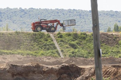 Obras de la Autovía del Duero en Valladolid.
