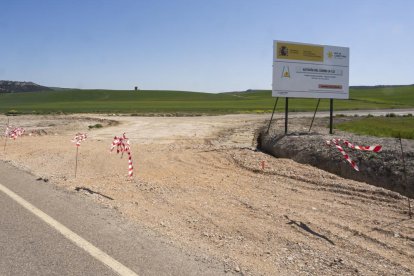 Obras de la Autovía del Duero en Valladolid.