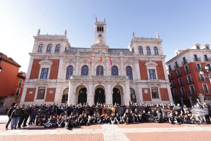 Concentración de Harley-Davidson en Valladolid