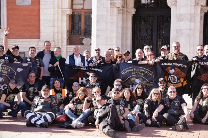 Concentración de Harley-Davidson en Valladolid