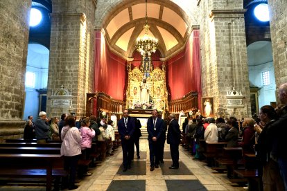 Celebración de la Procesión de la Divina Misericordia de Valladolid.