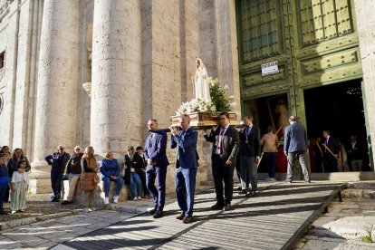 Celebración de la Procesión de la Divina Misericordia de Valladolid.