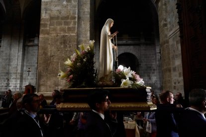 Celebración de la Procesión de la Divina Misericordia de Valladolid.