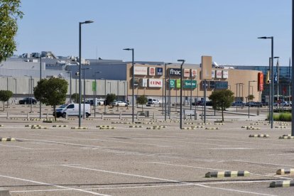 Estado de Vallsur y Rio Shopping durante el apagón