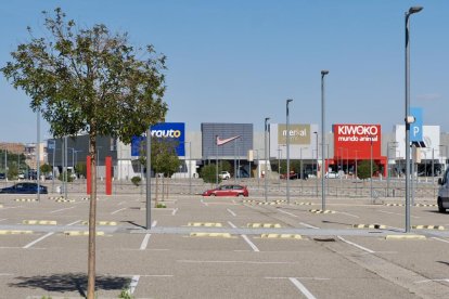 Estado de Vallsur y Rio Shopping durante el apagón
