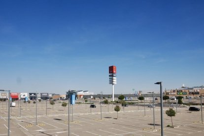 Estado de Vallsur y Rio Shopping durante el apagón