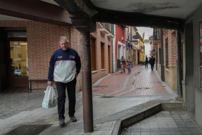 Calle Gamazo desde la plaza Mayor