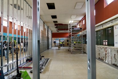 Visita a las obras de la estación de autobuses de Valladolid.