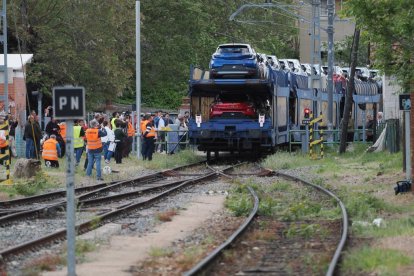 Despedida de la línea ferroviaria de Ariza.