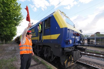 Despedida de la línea ferroviaria de Ariza.