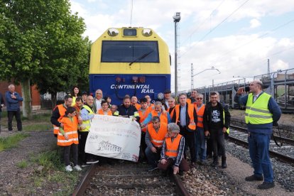 Despedida de la línea ferroviaria de Ariza.