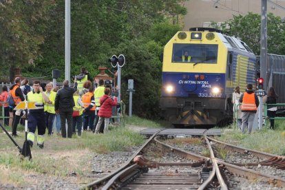 Despedida de la línea ferroviaria de Ariza.