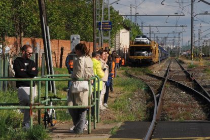 Despedida de la línea ferroviaria de Ariza.