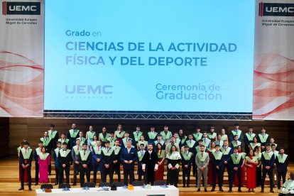 Acto de graduación de la Promoción 2025 de la UEMC de Valladolid