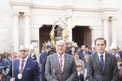 El alcalde de Valladolid, Jesús Julio Carnero, participa en los actos en honor a San Pedro Regalado