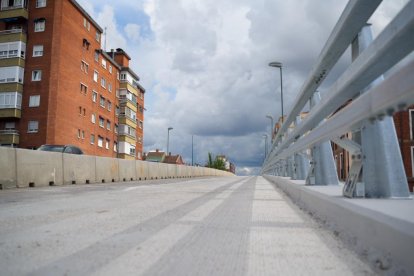 Obras en el viaducto de Arco Ladrillo