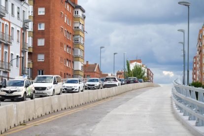 Obras en el viaducto de Arco Ladrillo