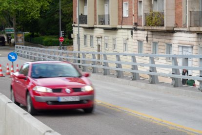 Obras en el viaducto de Arco Ladrillo