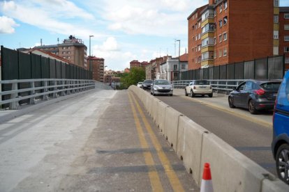 Obras en el viaducto de Arco Ladrillo