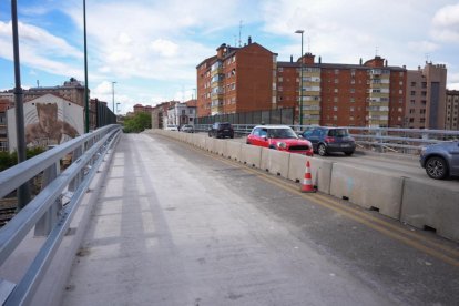 Obras en el viaducto de Arco Ladrillo