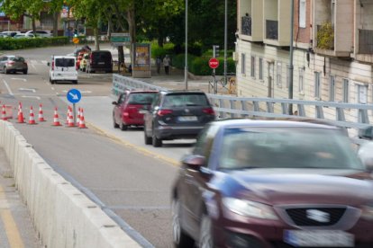 Obras en el viaducto de Arco Ladrillo