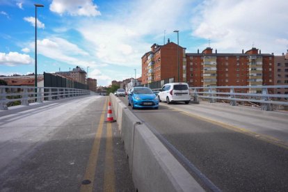 Obras en el viaducto de Arco Ladrillo
