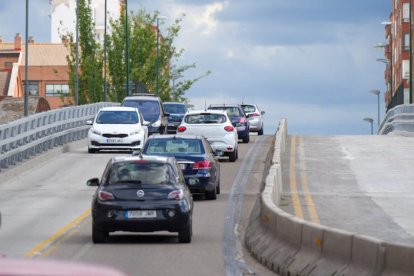 Obras en el viaducto de Arco Ladrillo