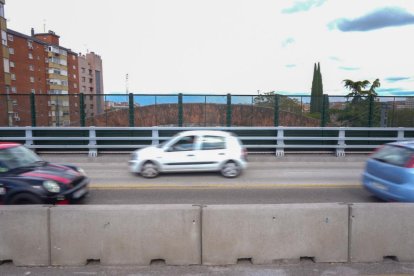 Obras en el viaducto de Arco Ladrillo