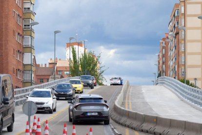 Obras en el viaducto de Arco Ladrillo