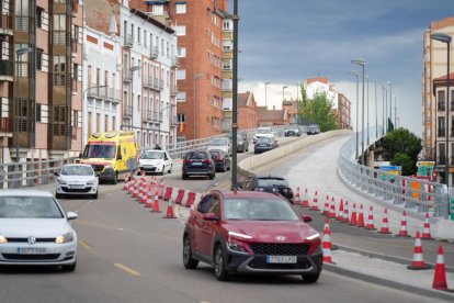 Obras en el viaducto de Arco Ladrillo