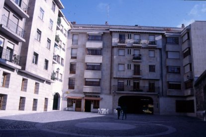 Pasaje Wattenberg con calle Torrecilla al fondo en la década de los 90