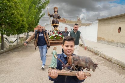 Procesión de San Isidro en Cervillego de la Cruz