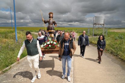 Procesión de San Isidro en Cervillego de la Cruz
