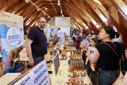 Segunda jornada de la Feria Dulcería de Valladolid.
