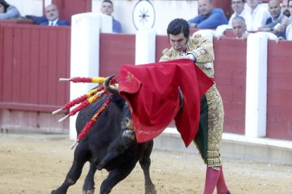 Morante de la Puebla, durante la corrida de San Pedro Regalado.